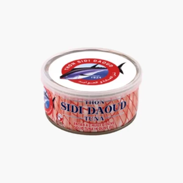 Thon entier à l’huile d’olive SIDI DAOUD 160g