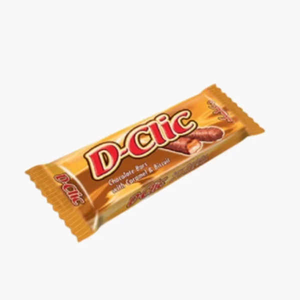DCLIC Barre Biscuitée Caramel