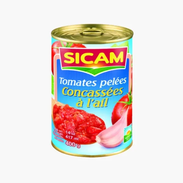 Tomates Concassées à L’ail SICAM 400g