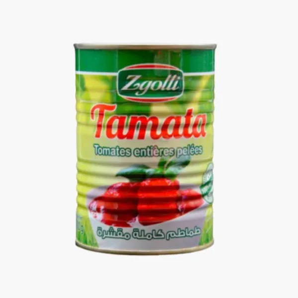 Tomates Entières Pelées ZGOLLI 380g