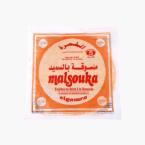 5 feuilles de brik malsouka à la semoule EL GAMRA