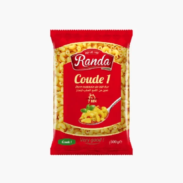 Pâtes Coude 1 RANDA 500g