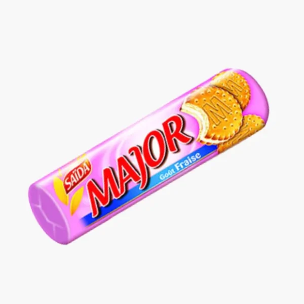 MAJOR Biscuits Fraise 175g