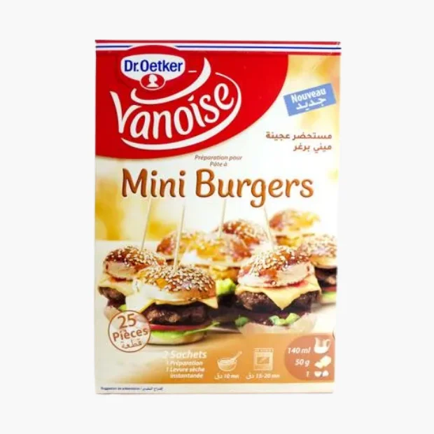 Préparation pour pâte à mini burgers VANOISE 270g