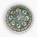 Bol 13D a pied – Motifs graphiques vert – Image 2