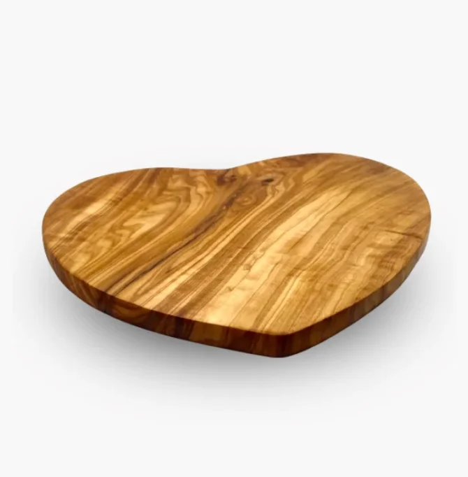 Dessous de verre cœur 20D en Bois d’Olivier