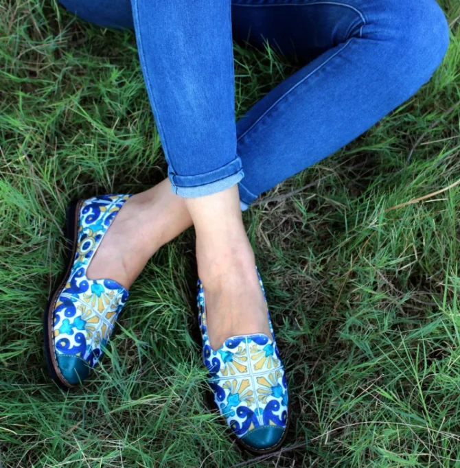 Mocassin AZUL - MIZAM
