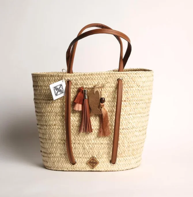 Couffin en toile de jute – Image 2