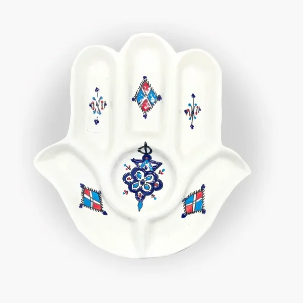 Plateaux apéritif Khomsa - Khlela bleu