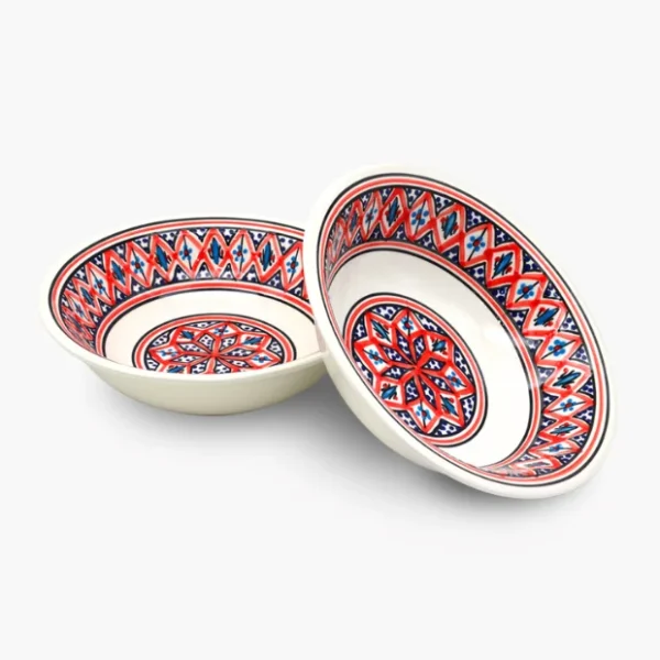 Saladier zinguia 22D – Makroudh rouge