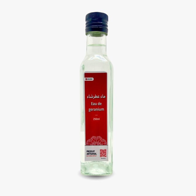 Eau de Geranium Bio 250ml – ماء عطرشاء