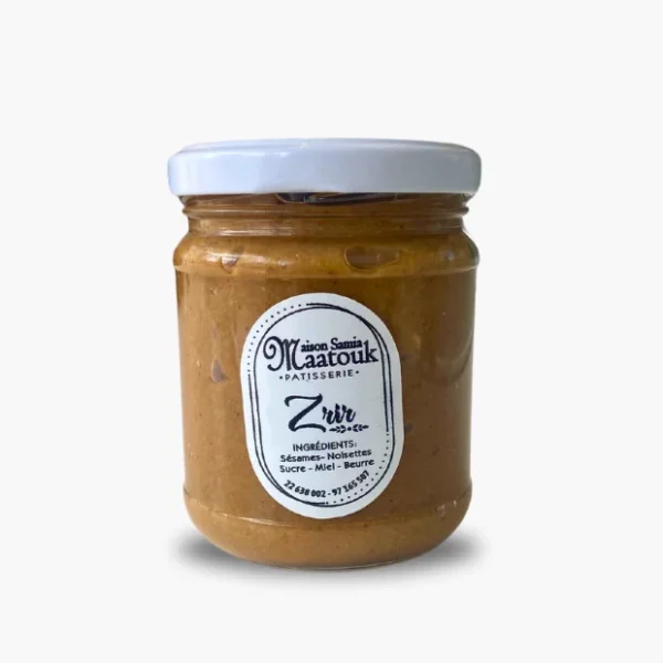 Zrir noisettes sésame 250g - Maison Samia Maatouk