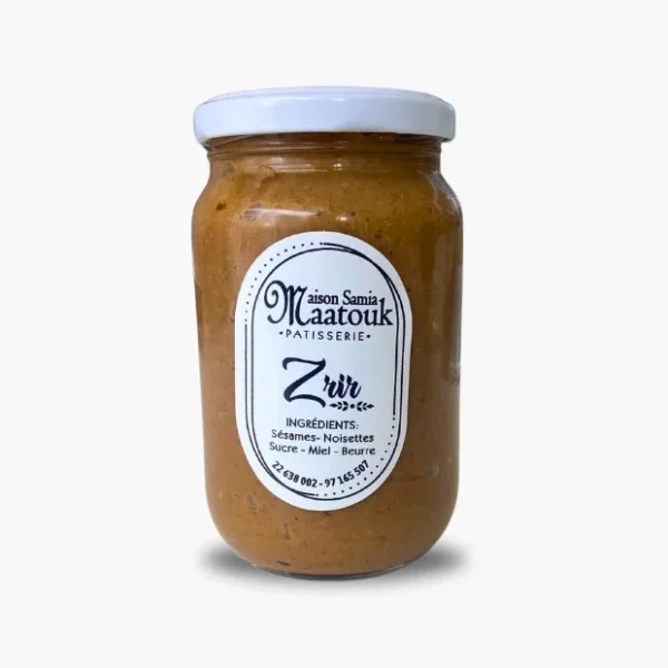 Zrir noisettes sésame 500g - Maison Samia Maatouk