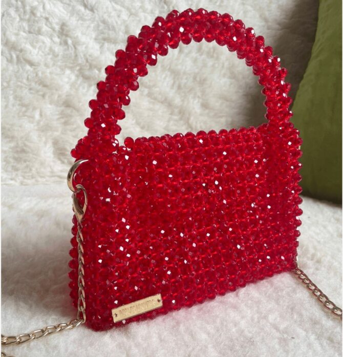Sac en perle Cristal classique  – PERLES UNIVERS
