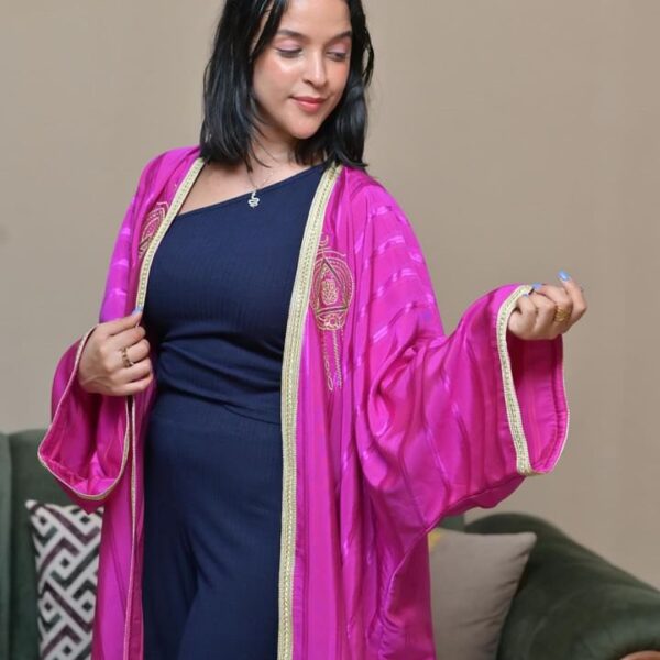 Abaya Pink - MISS CHIC COUTURE