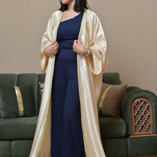 Abaya Beige Clair - MISS CHIC COUTURE