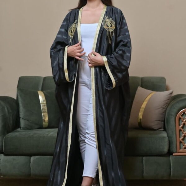 Abaya Noir - MISS CHIC COUTURE