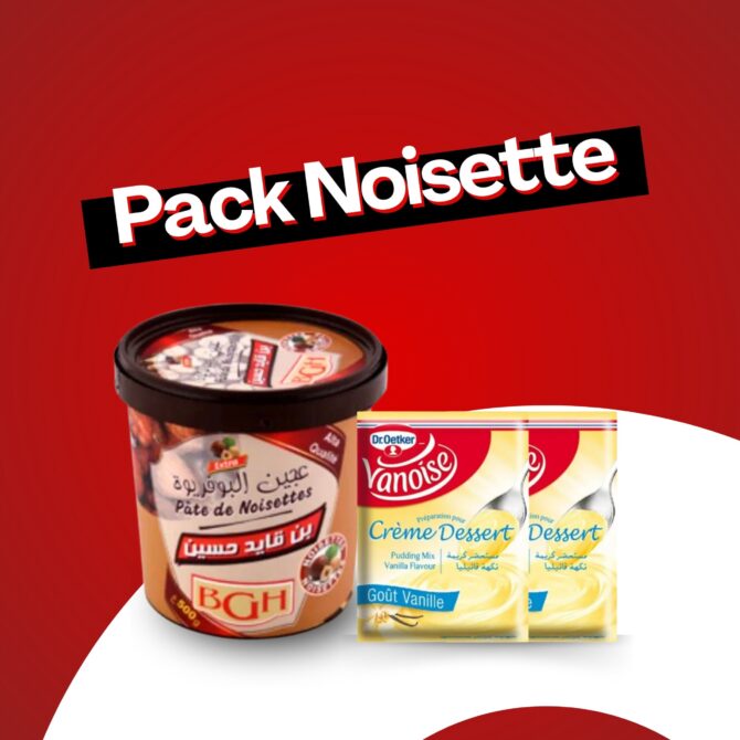 Pack Noisette - 3 Produits