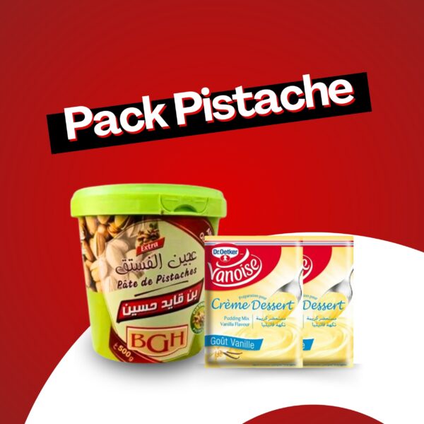 Pack Pistache - 3 Produits