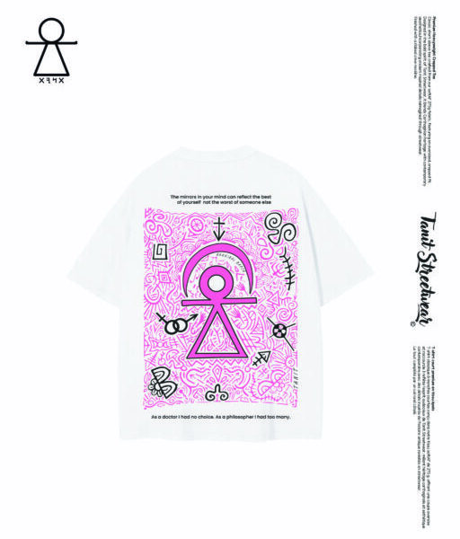 Premium Heavyweight Cropped Tee Pink