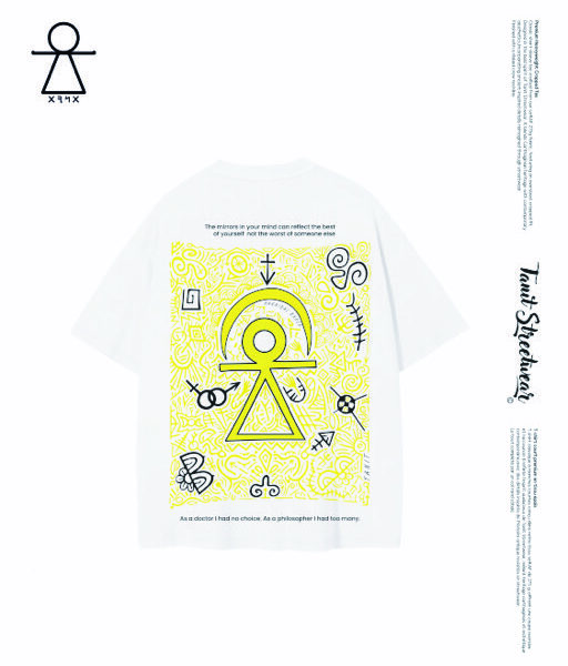 Premium Heavyweight Cropped Tee Yellow