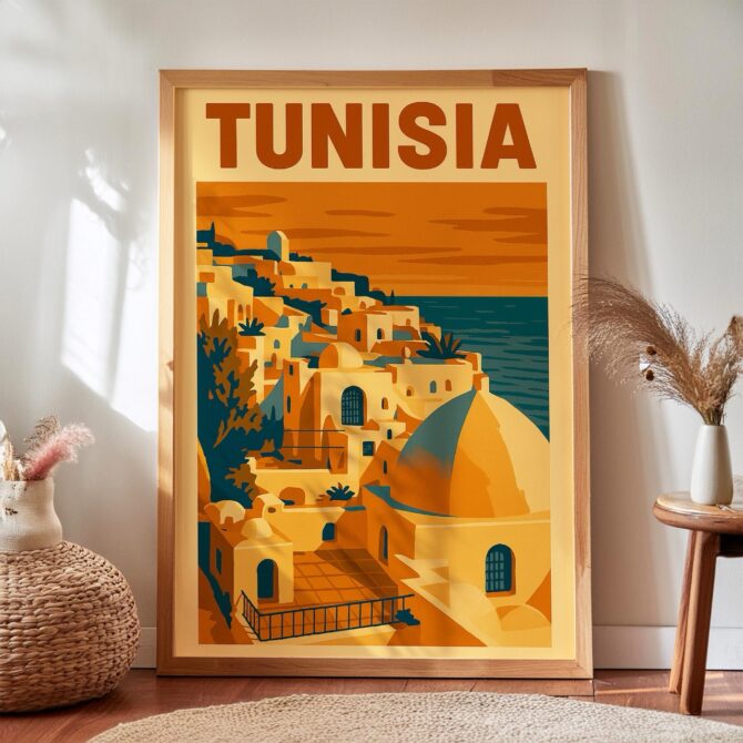 Hammamet City tableau 35x46cm - Framelab