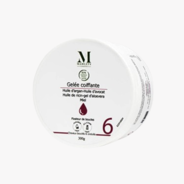 Gelée coiffante pour cheveux bouclés et ondulés - MAWLETY