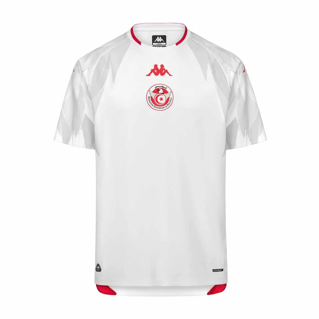 Maillot Officiel Tunisie Home 26/27 Blanc