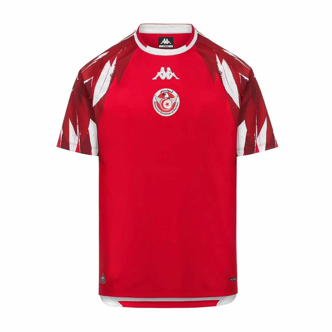 Maillot Officiel Tunisie Home 26/27 Rouge