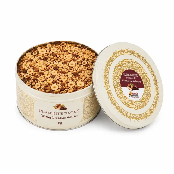 Bsissa Noisette Chocolat 1kg - Les mille saveur du cap bon