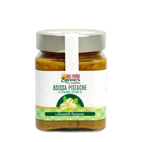 Bsissa Pistache 350g - Les mille saveur saveur du cap bon